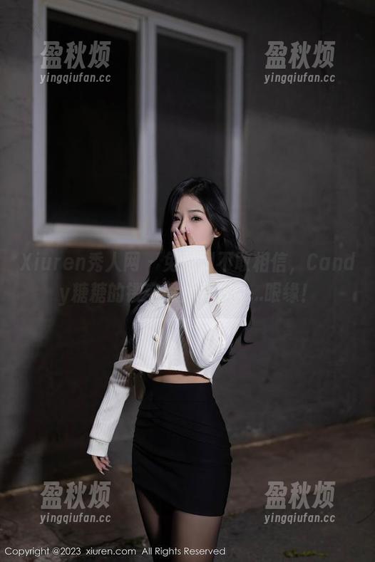 Xiuren秀人网 - 免费到不敢相信，Candy糖糖的镂空照片真是......眼缘！