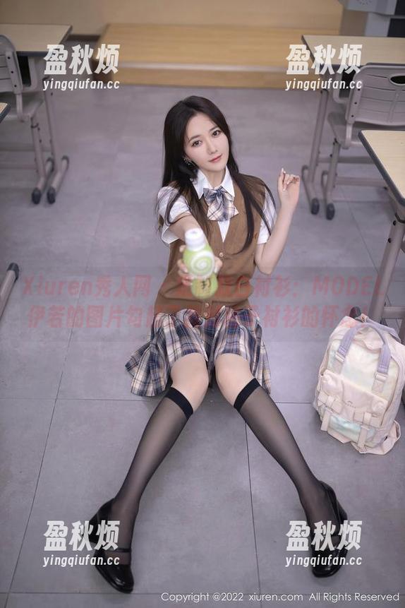 Xiuren秀人网 - 定制款白衬衫：MODEL伊若的图片勾起了我对格子衬衫的怀念！